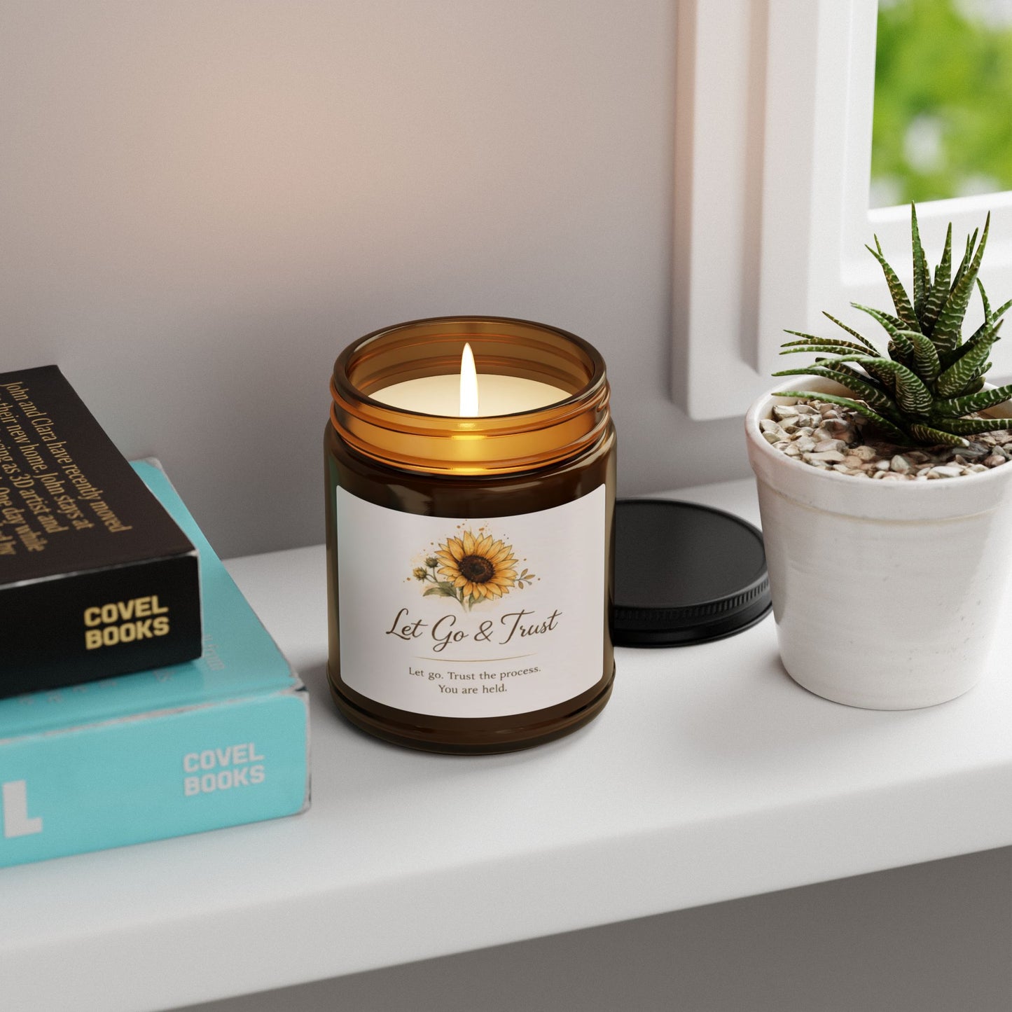 Let Go & Trust Candle - A Healing Ritual for New Beginnings