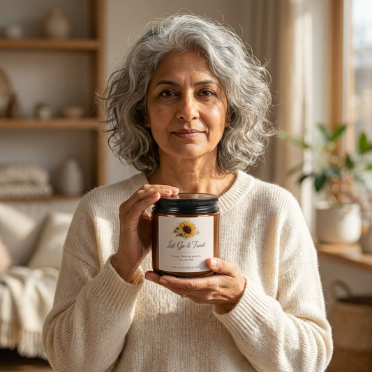 Let Go & Trust Candle - A Healing Ritual for New Beginnings