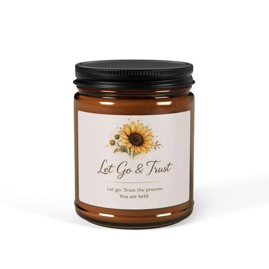 Let Go & Trust Candle - A Healing Ritual for New Beginnings